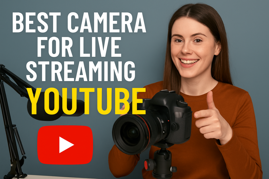 best camera for live streaming youtube